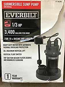 Everbilt Sump Pump Parts